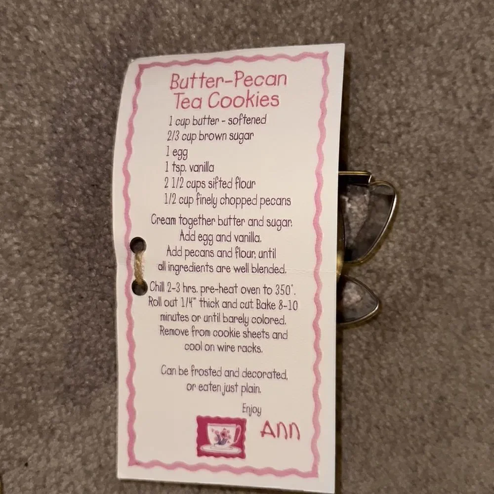 Anne Clark “The Teacup” Cookie Cutter!